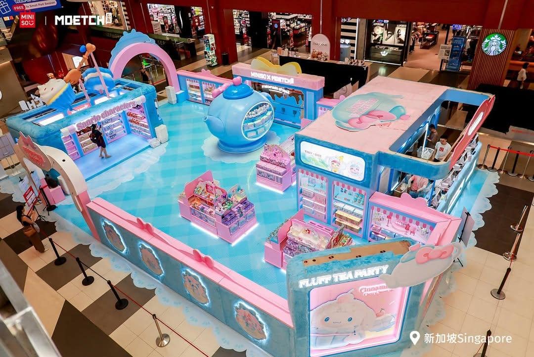 MINISO x MOETCH Sanrio Pop-up at Bugis+ - event space