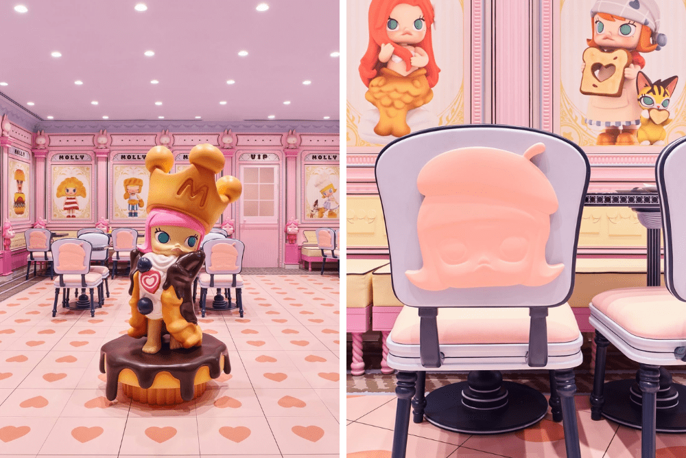 POP MART Global Landmark Store in Bangkok - cafe