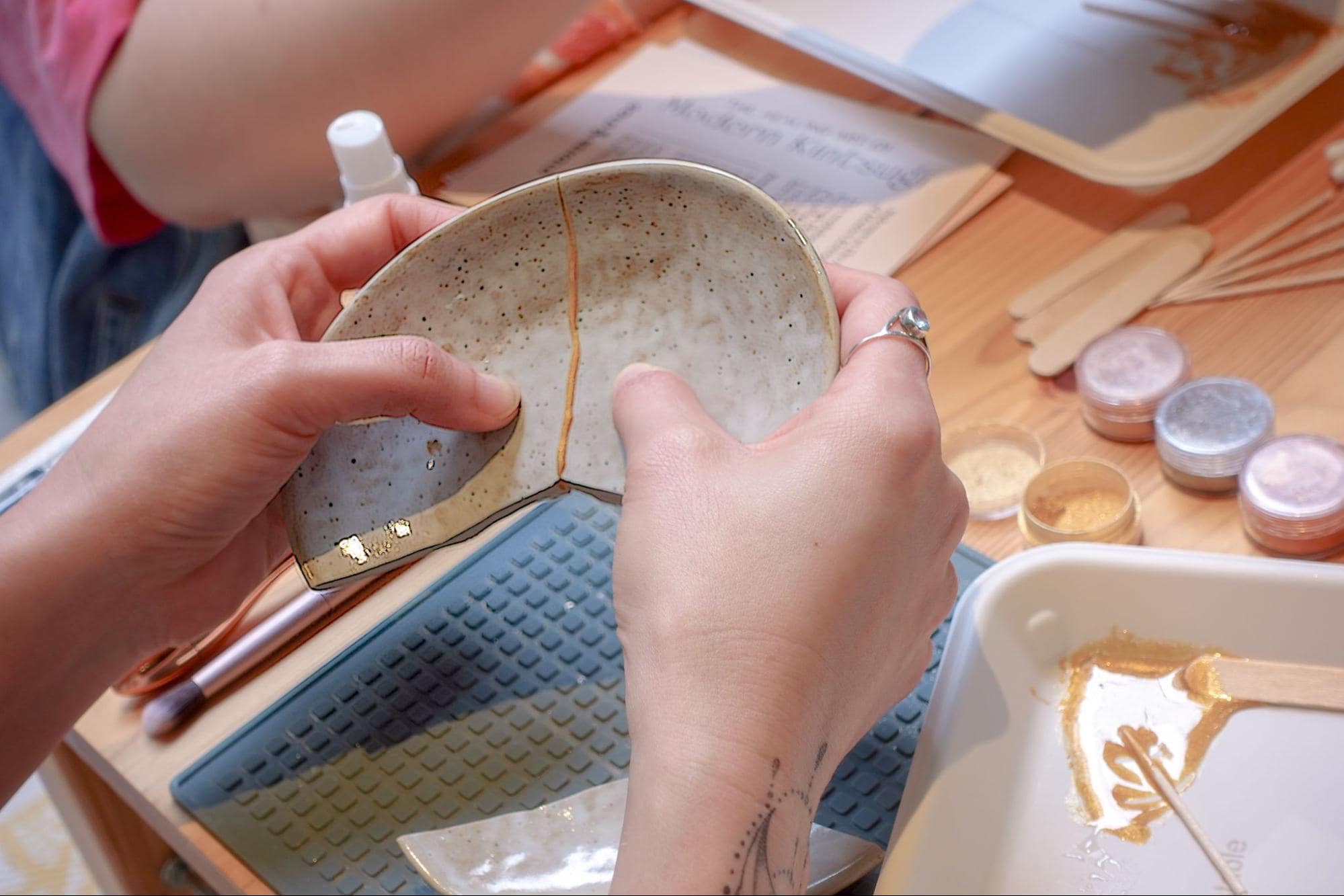 Restore with Modern Kintsugi