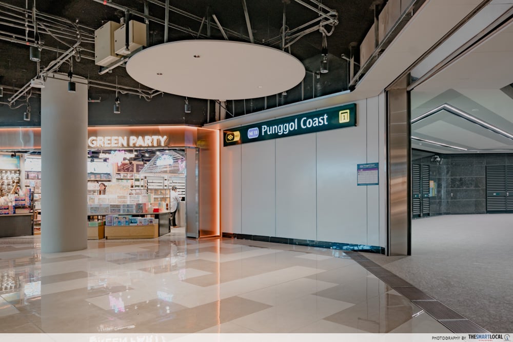 Punggol Coast MRT exit