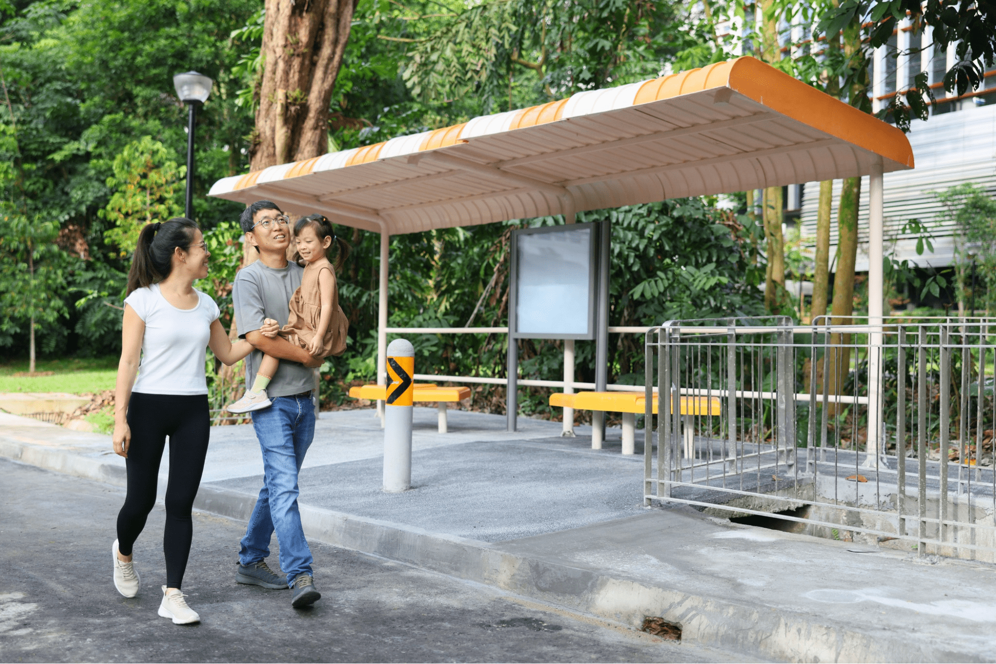 Punggol Heritage Trail old-school bus stop