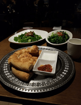Shanghai Itinerary - a balloon bread meal at TUK Turkish Restaurant