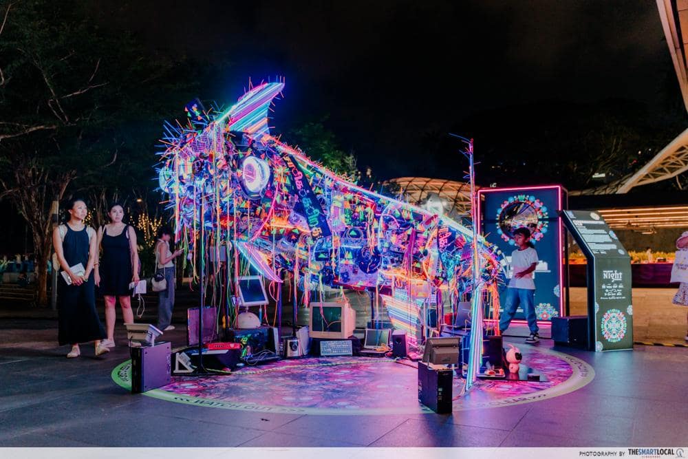 Singapore Night Festival 2025 - CYBERSWORDFISH V2.0