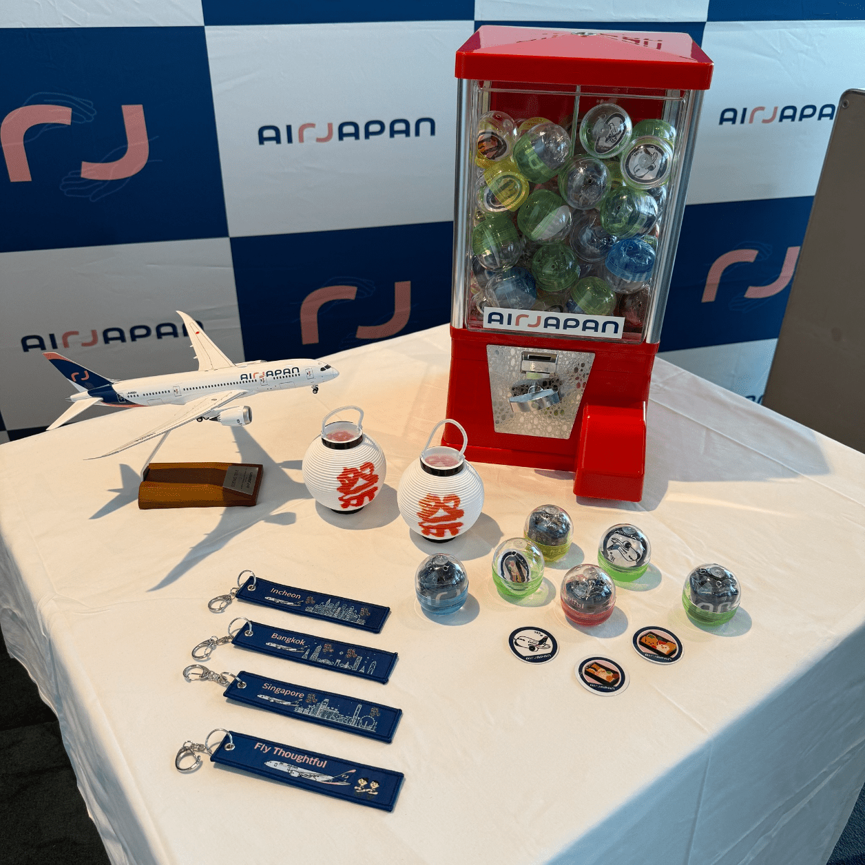 air japan gacha prizes