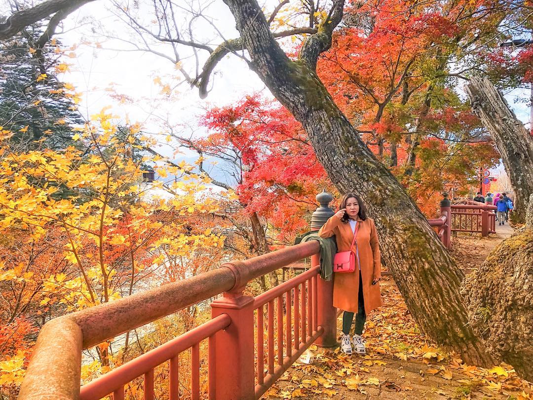 autumn leaves in japan - nikko