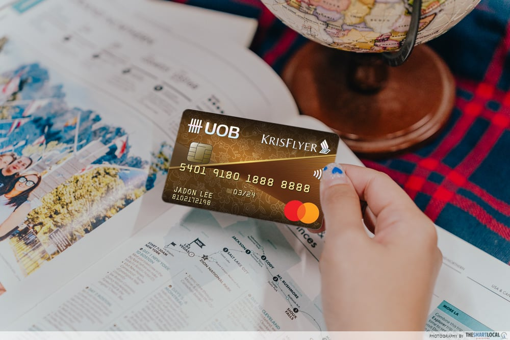 uob krisflyer miles credit card