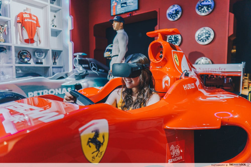 go karting singapore - madame tussauds