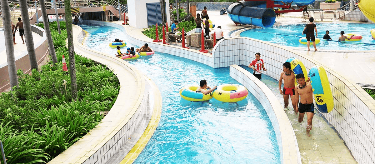 lazy river jurong east swimming complex