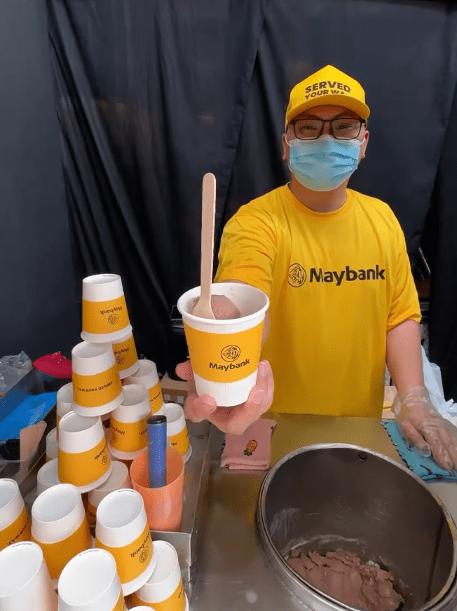 maybank singapore - ice cream