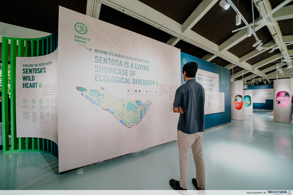 Habitats of Sentosa zone