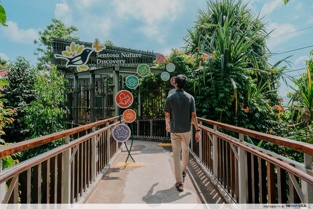 Sentosa Nature Discovery entrance
