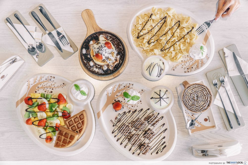 Molten Chocolate Cafe spread