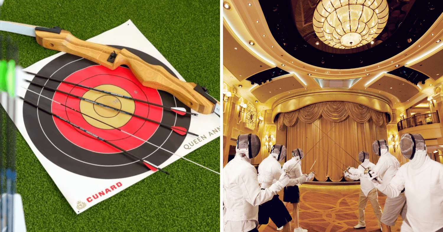 2026 Cruises From Singapore - Archery and Fencing