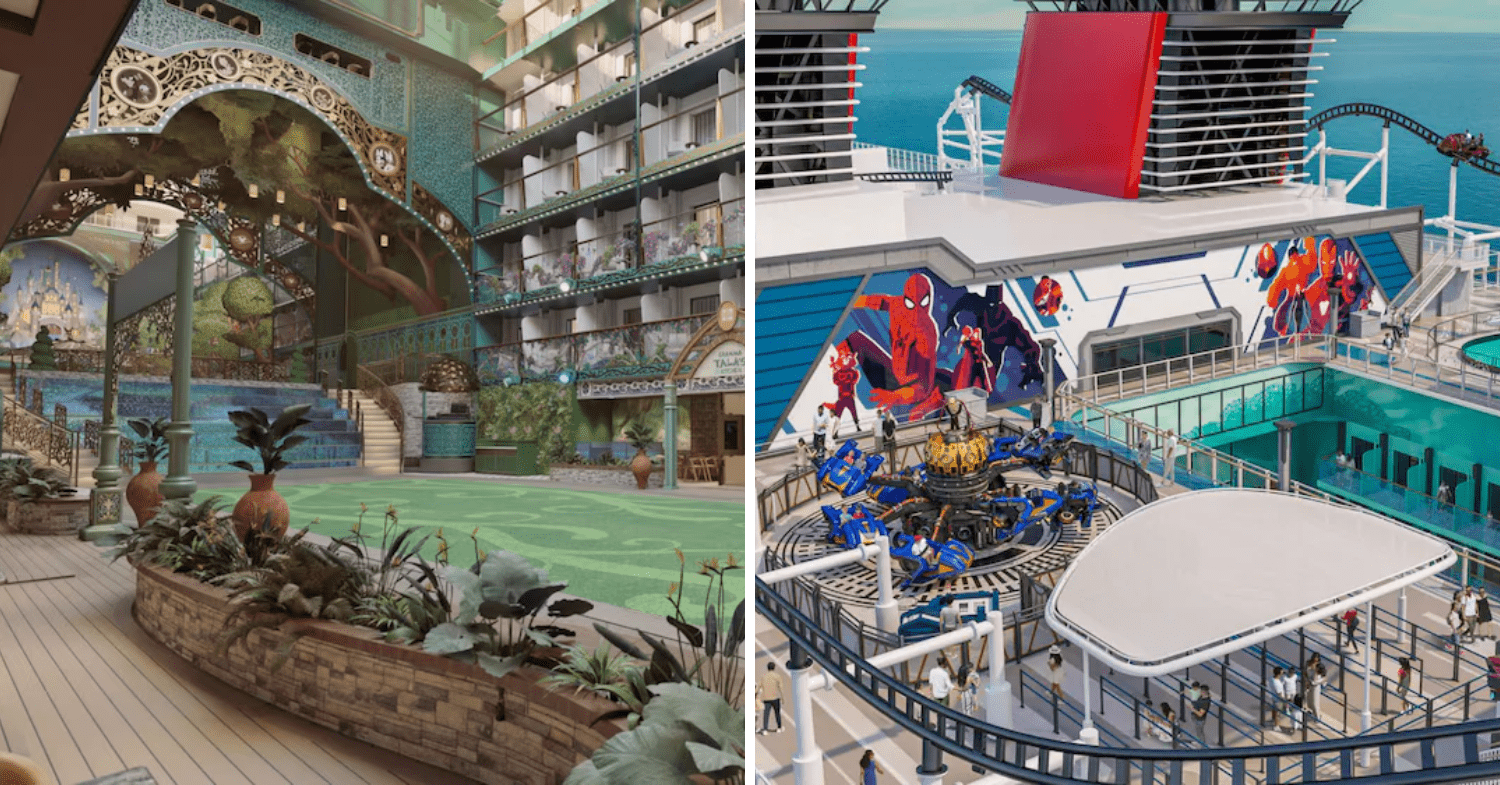Disney Imagination Garden and Marvel Landing