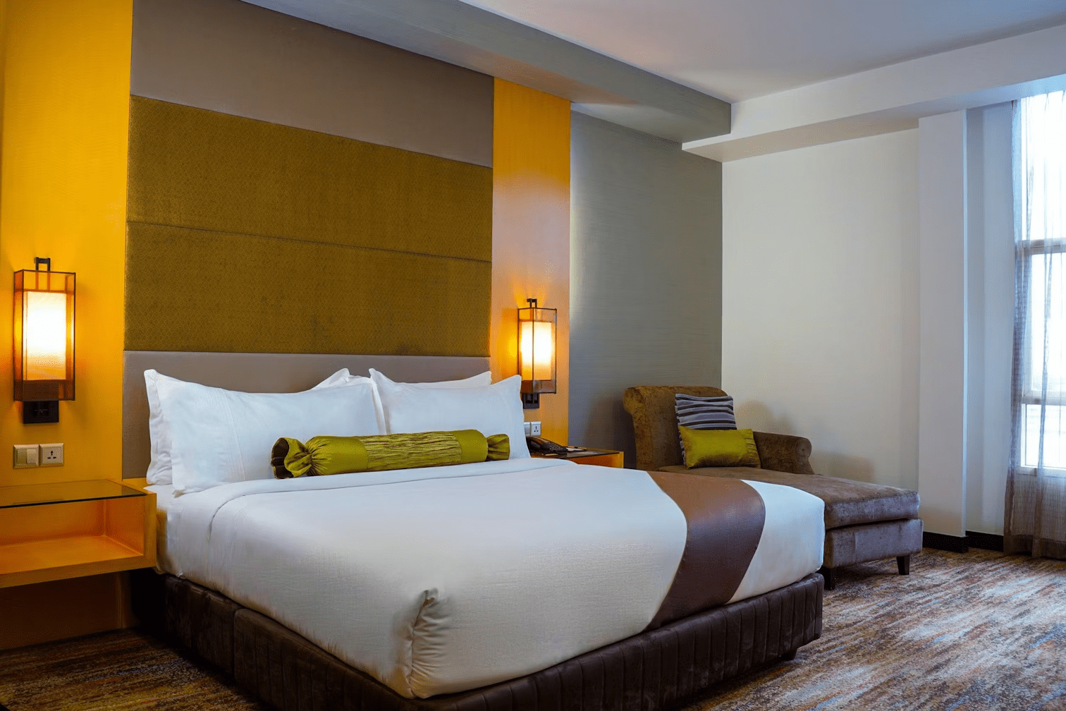 The Waterfront Hotel Room