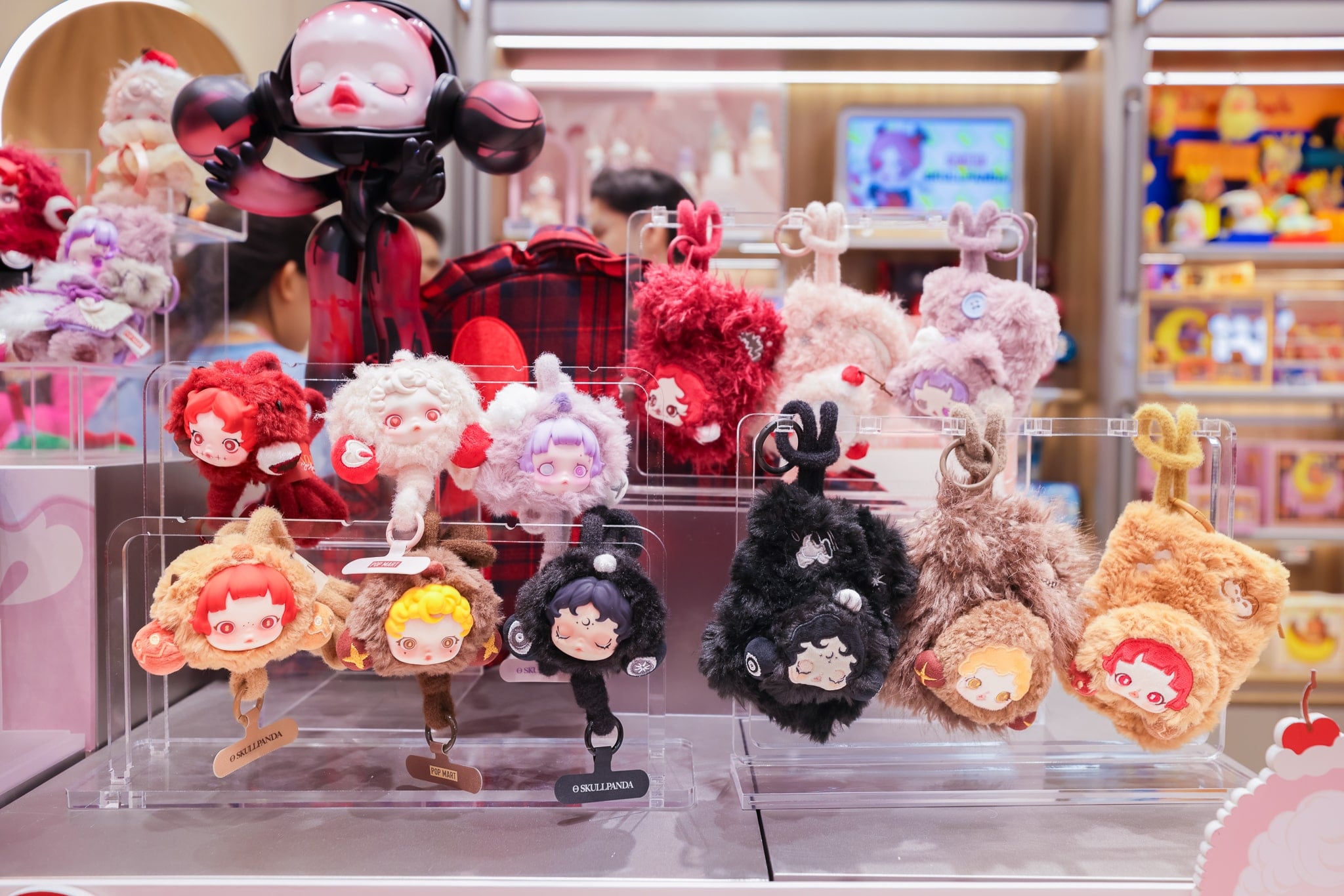 POP MART collectibles sold at Central Park Bangkok