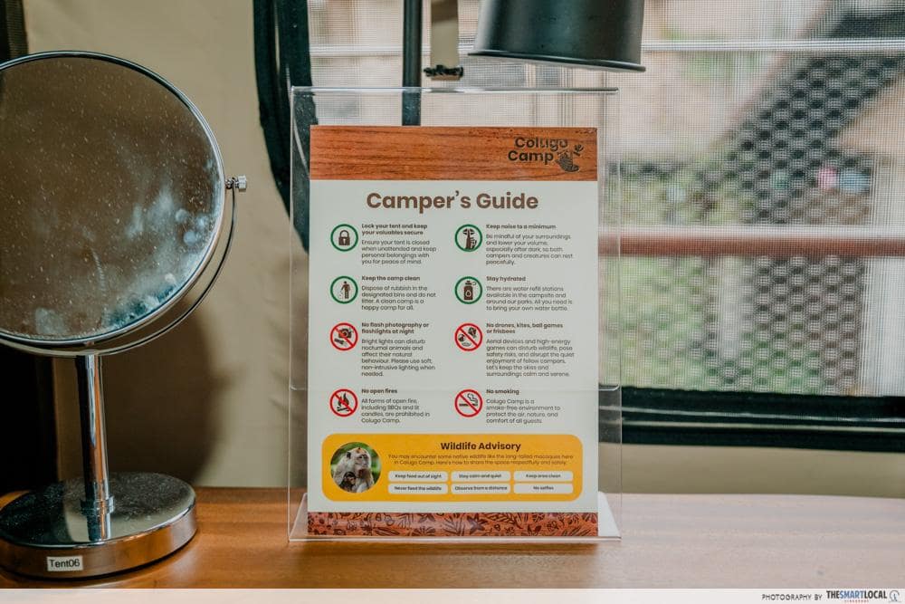 Colugo Camp - camper guide