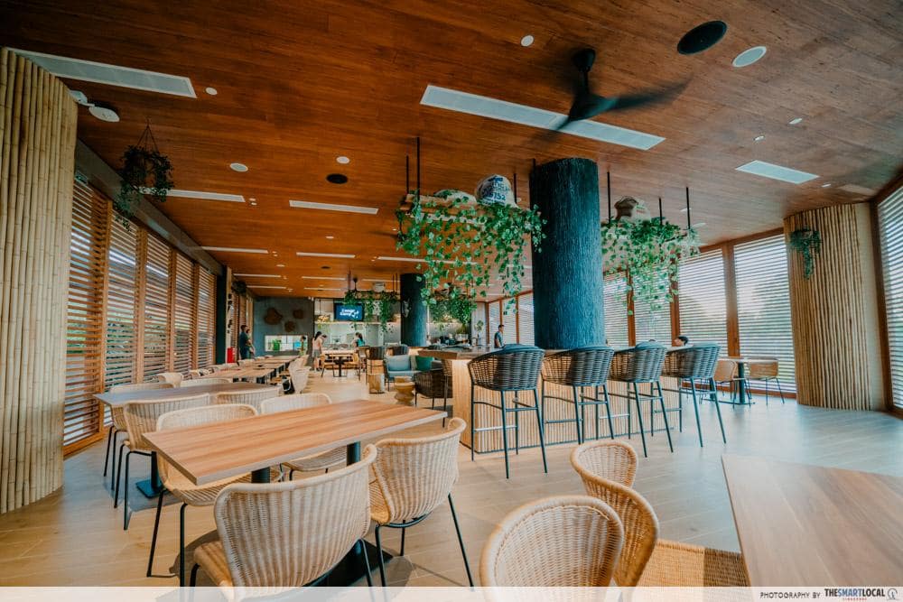 Colugo Camp - dining hall interior