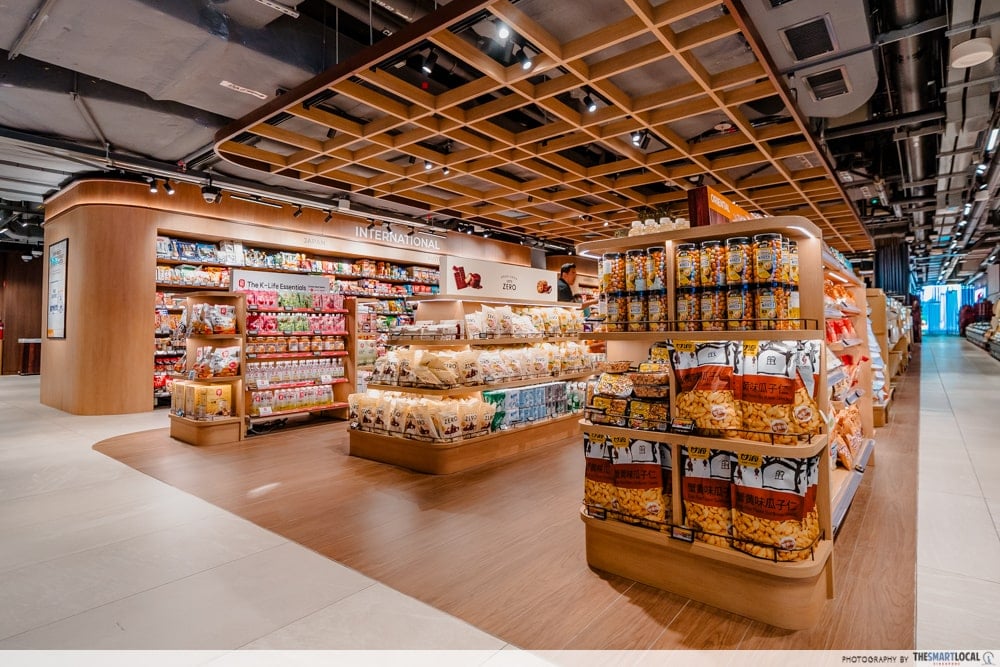 International food section