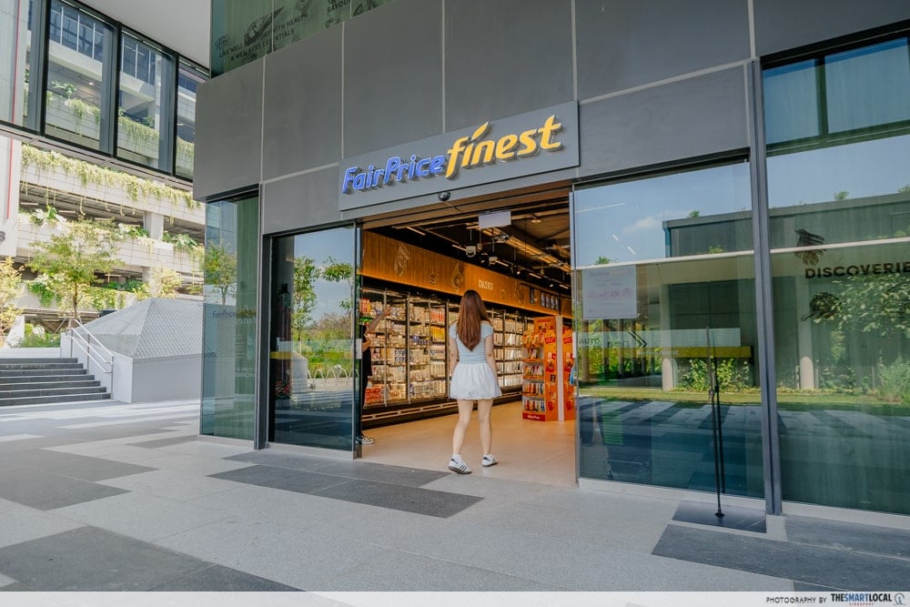 FairPrice Finest at Punggol Coast Mall alternative entrance
