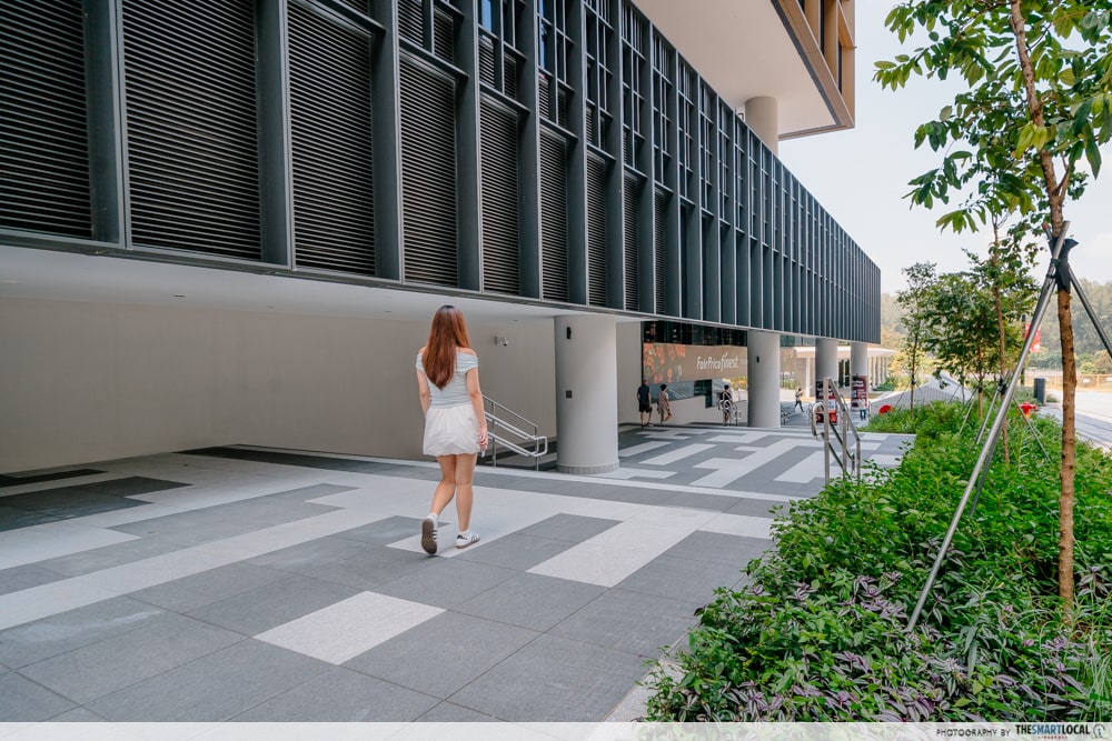 Walking through Punggol Digital District