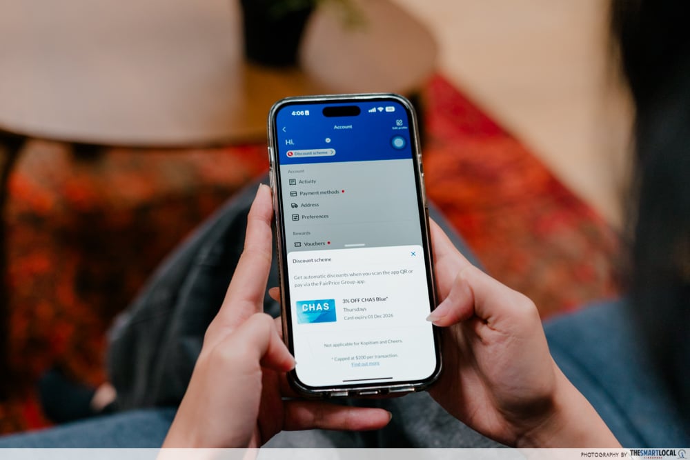 FairPrice Myinfo - CHAS Card