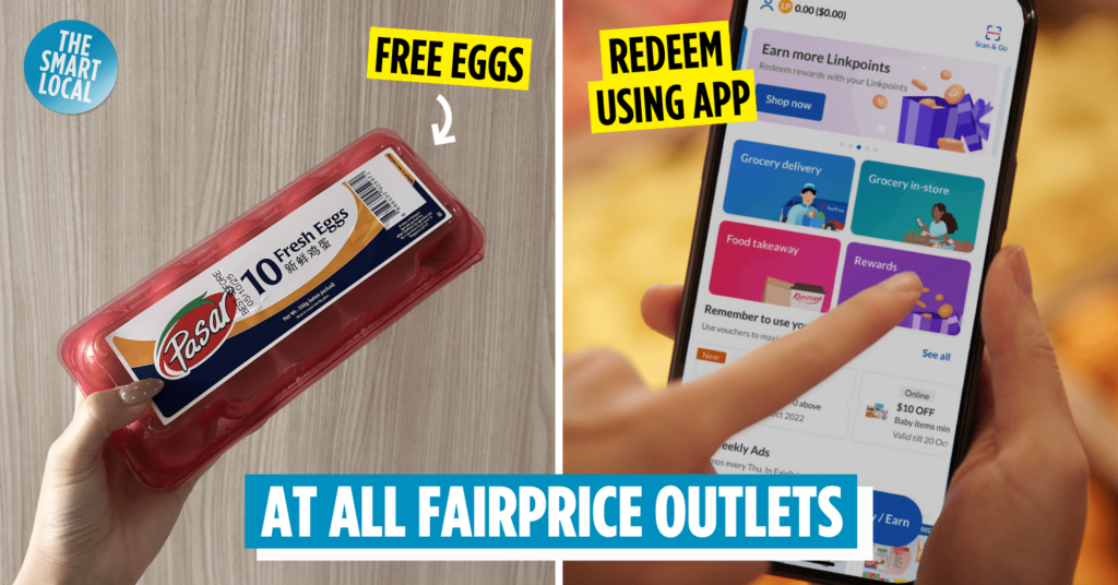 FairPrice free eggs cover image