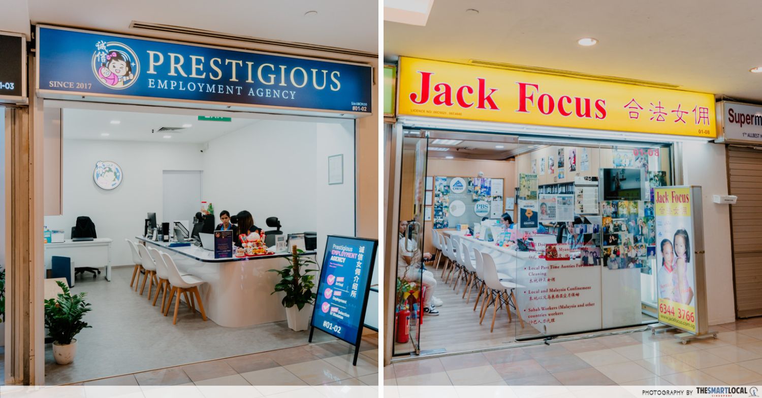Prestigious Employment Agency and Jack Focus