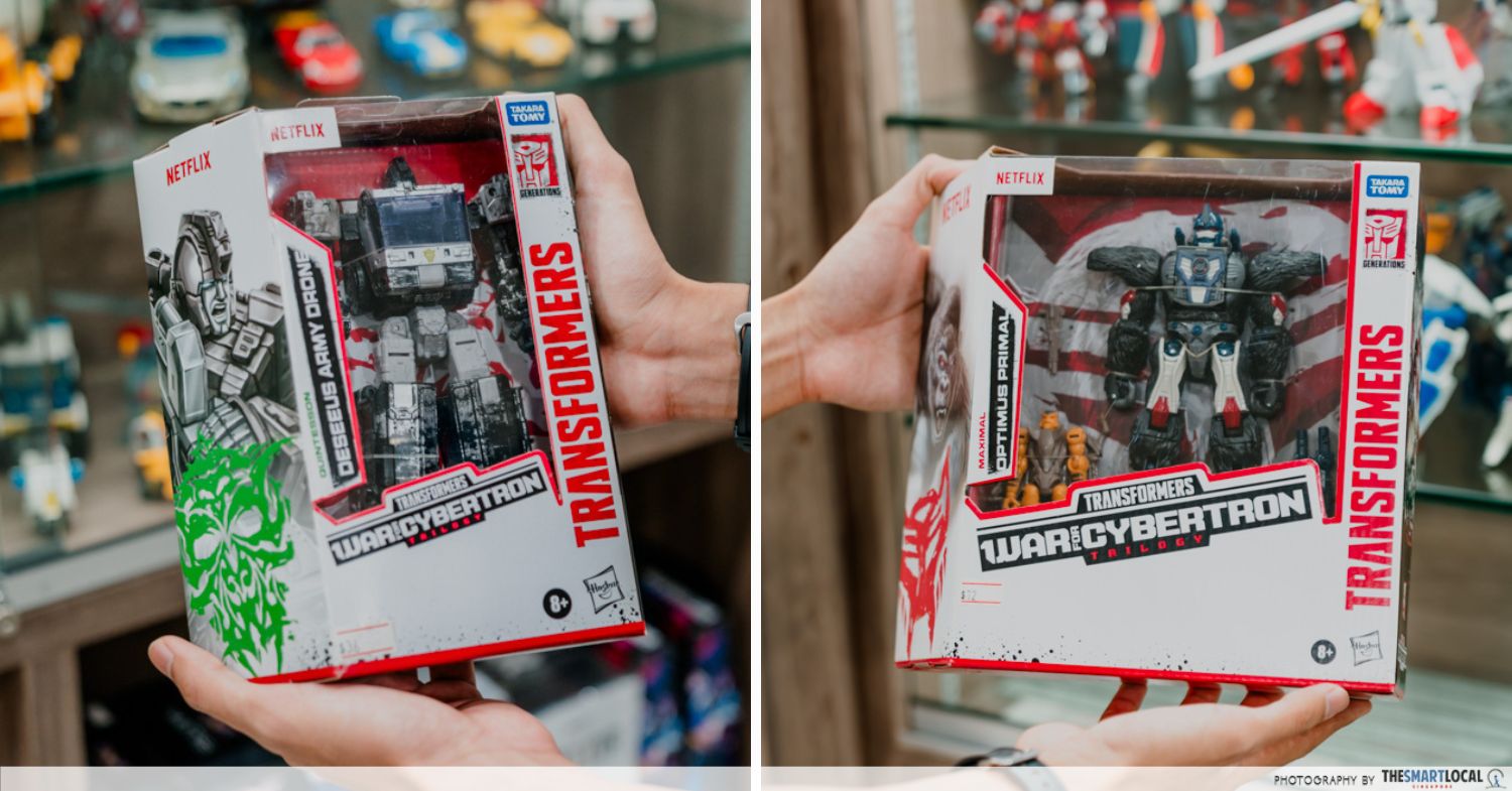 Transformers figurines