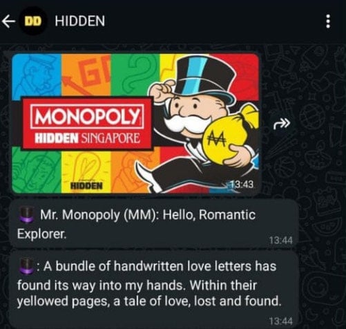 MONOPOLY HIDDEN Singapore - MONOPOLY HIDDEN Singapore interactive puzzles 