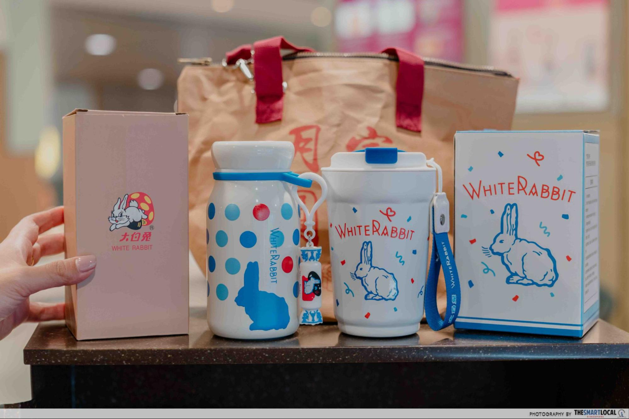 White Rabbit insulated mug & thermal flask 