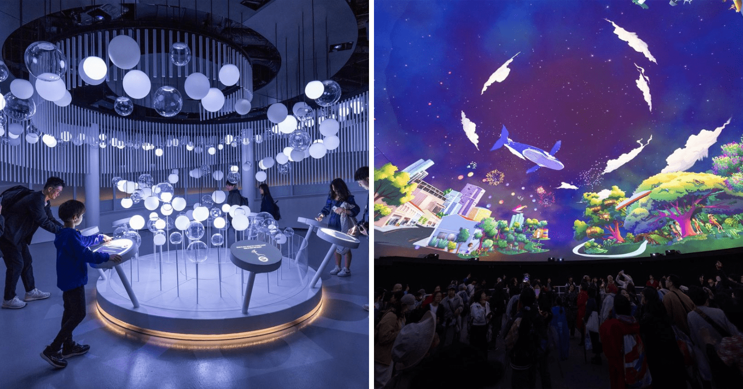 Dream Repository and dome screen in Singapore Pavilion, Osaka Expo 2025