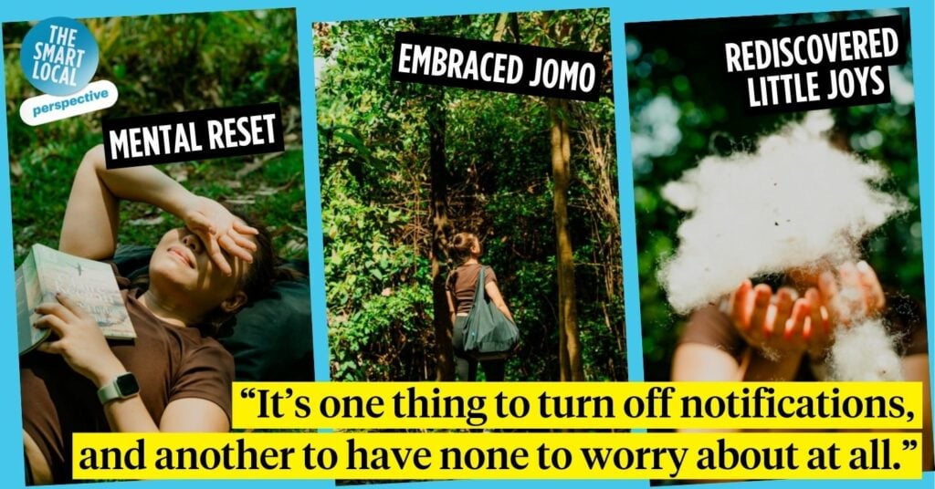 Seeking restoration in nature on Sentosa