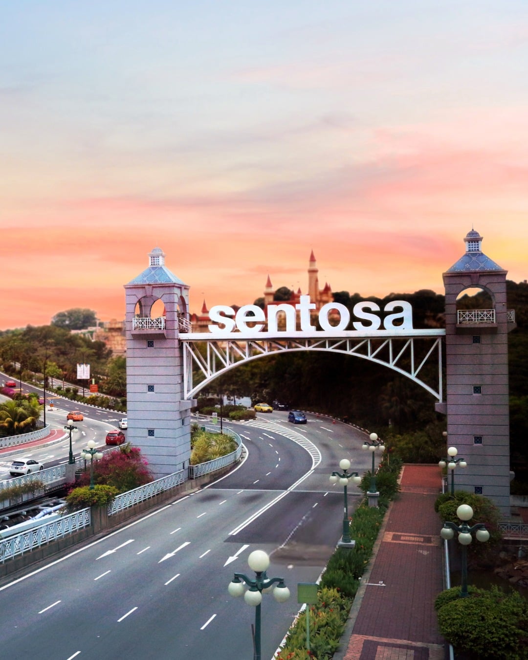 Sentosa entrance 