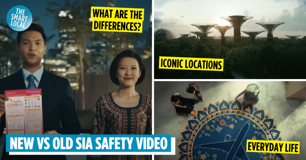 Singapore Airlines new in-flight safety video cover image