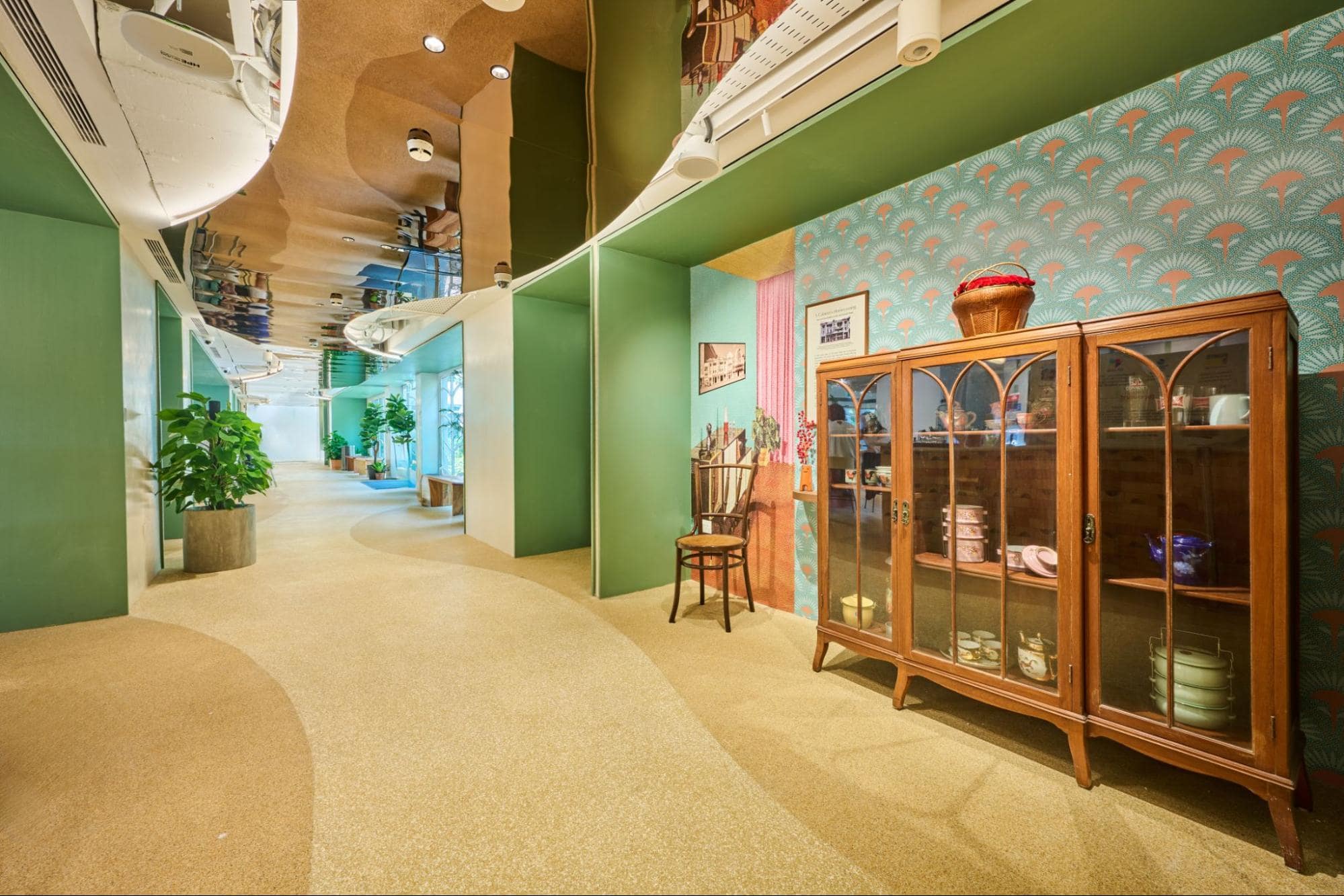 Temasek Shophouse Corridor