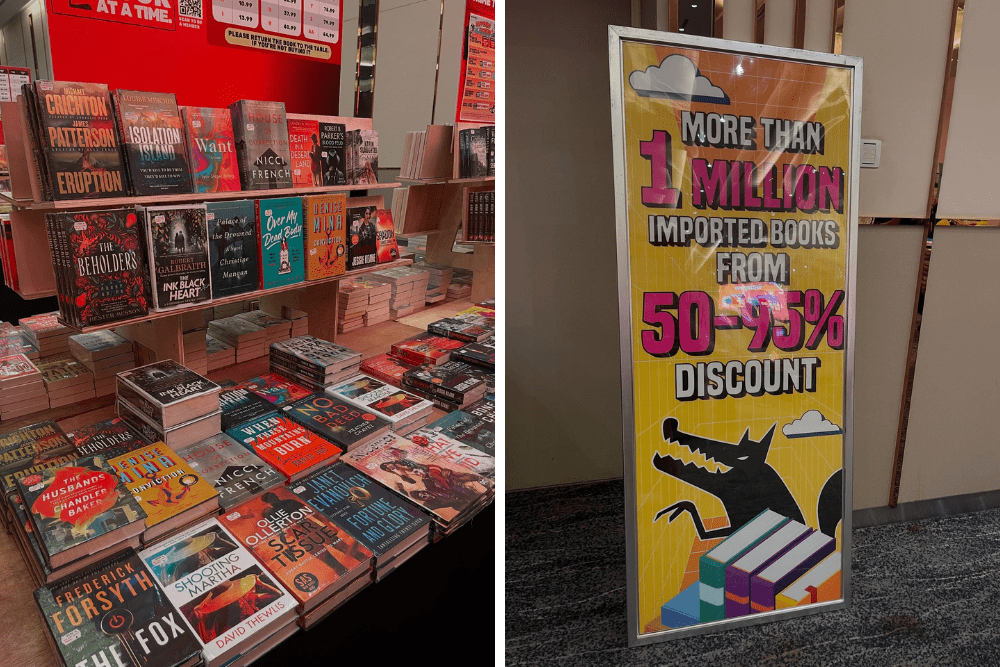 Things to do in JB this month - Big Bad Wolf book sale