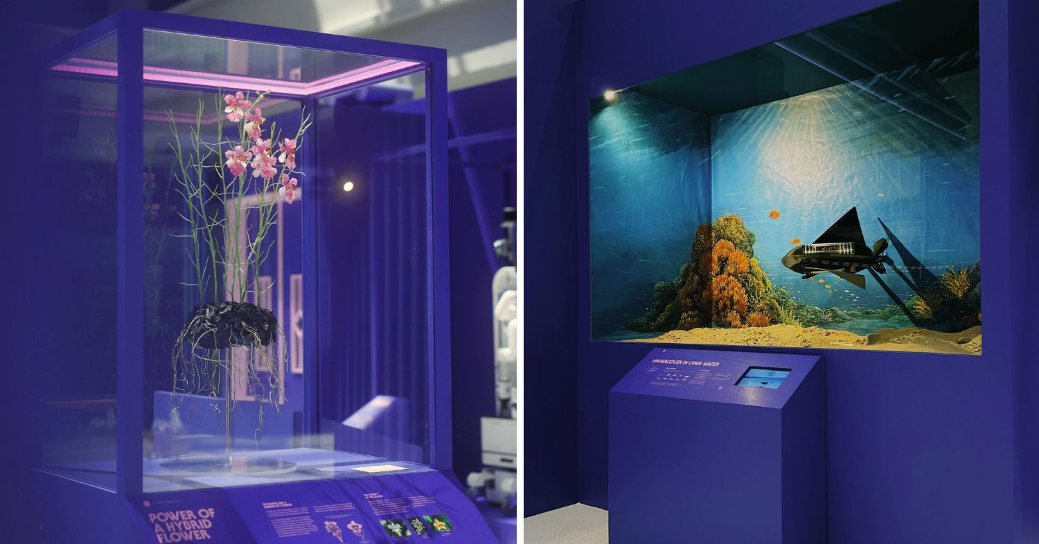 Unnatural History Museum of Singapore - robotic fauna