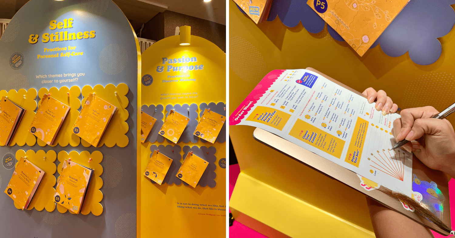 Well-Being Bar - Journal Contents