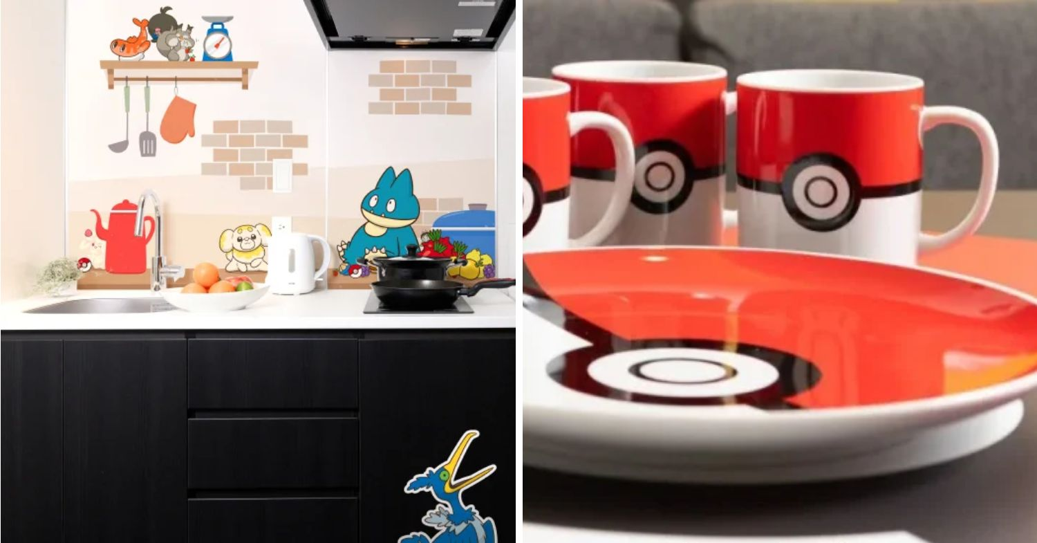 Pokemon-themed household items