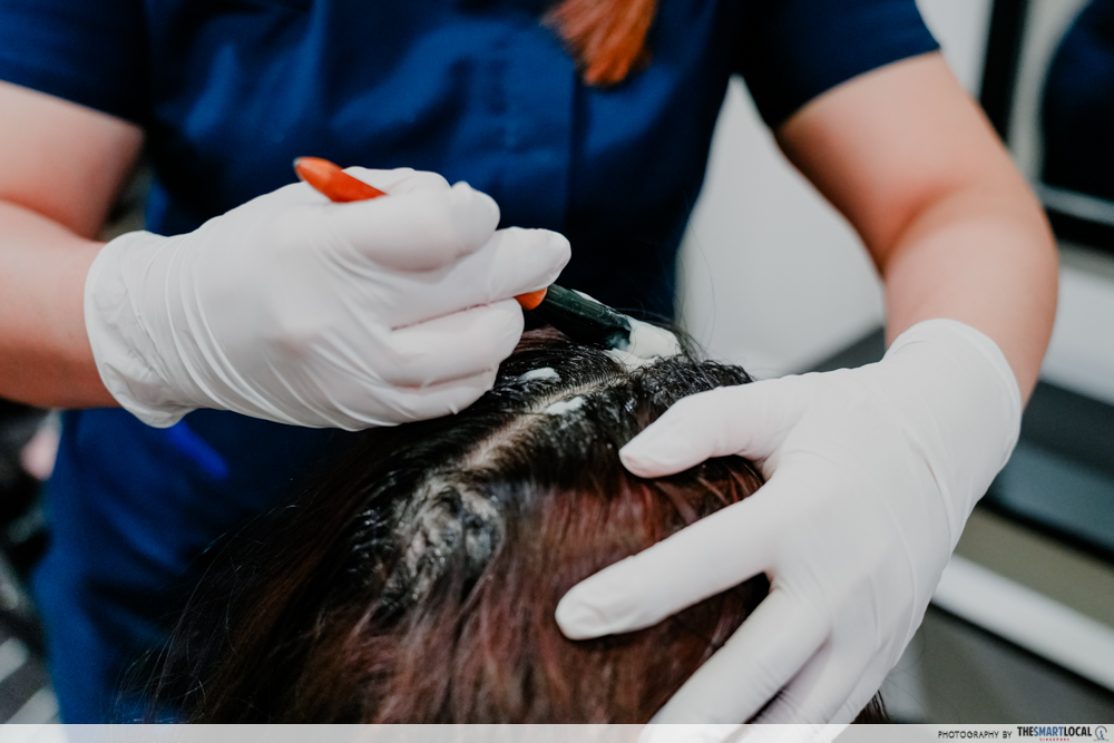 european herbal scalp masque