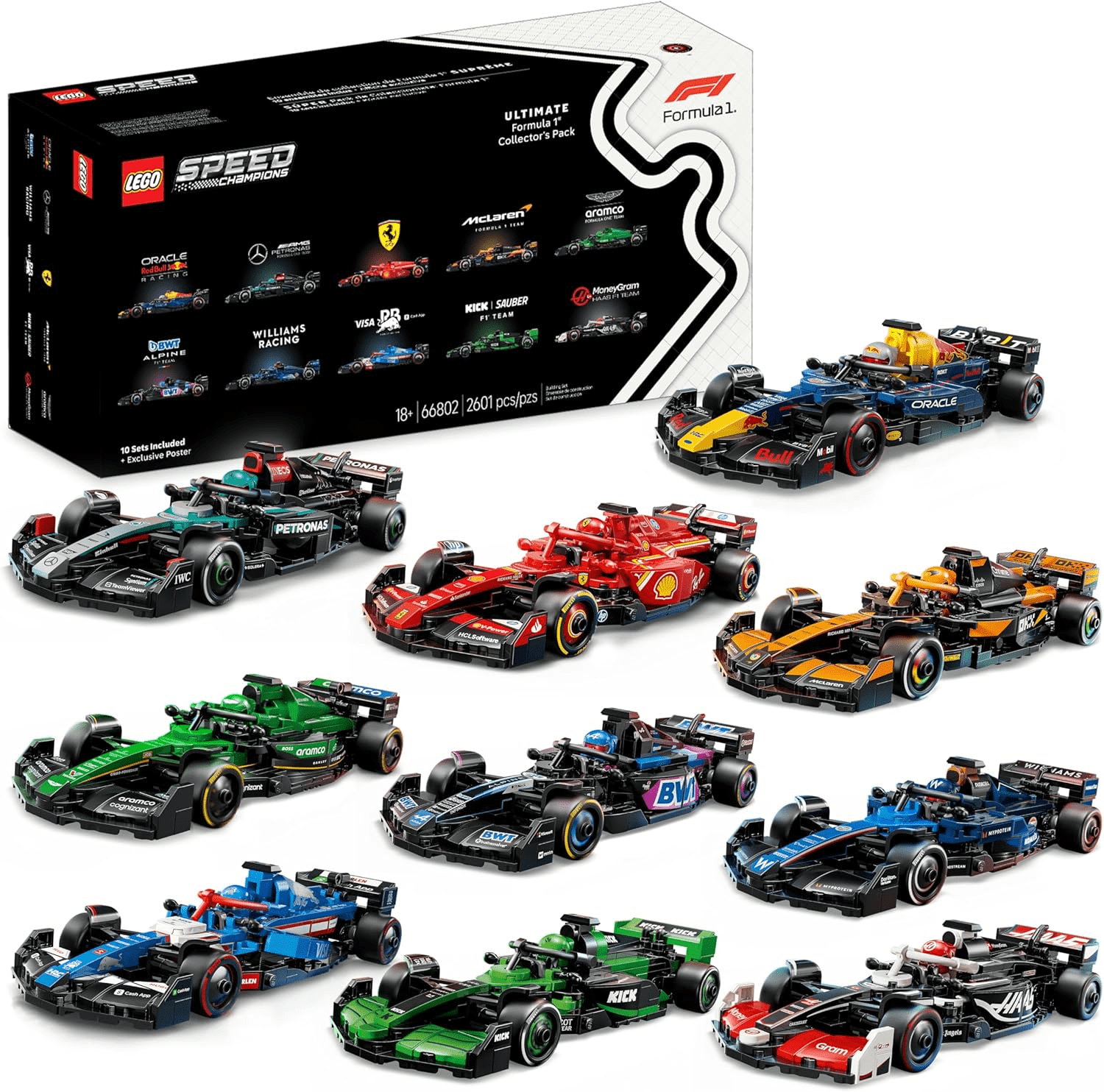 LEGO F1 Speed Champions collection
