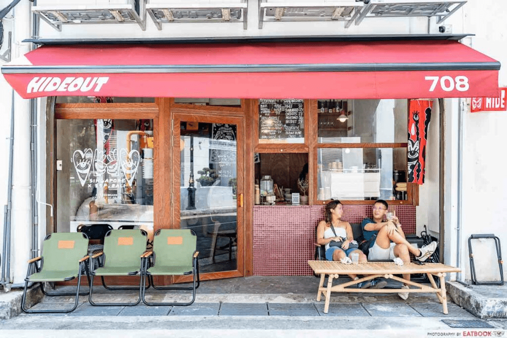 Hideout Coffee Bar exterior