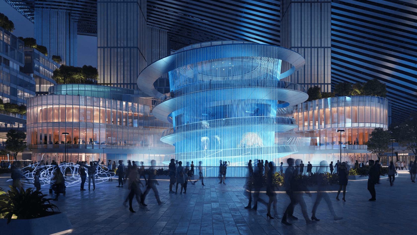 huafa snow and ice -Suspended ice waterfall