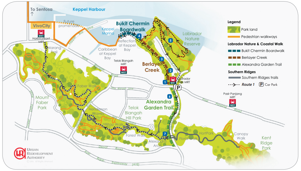 labrador park map