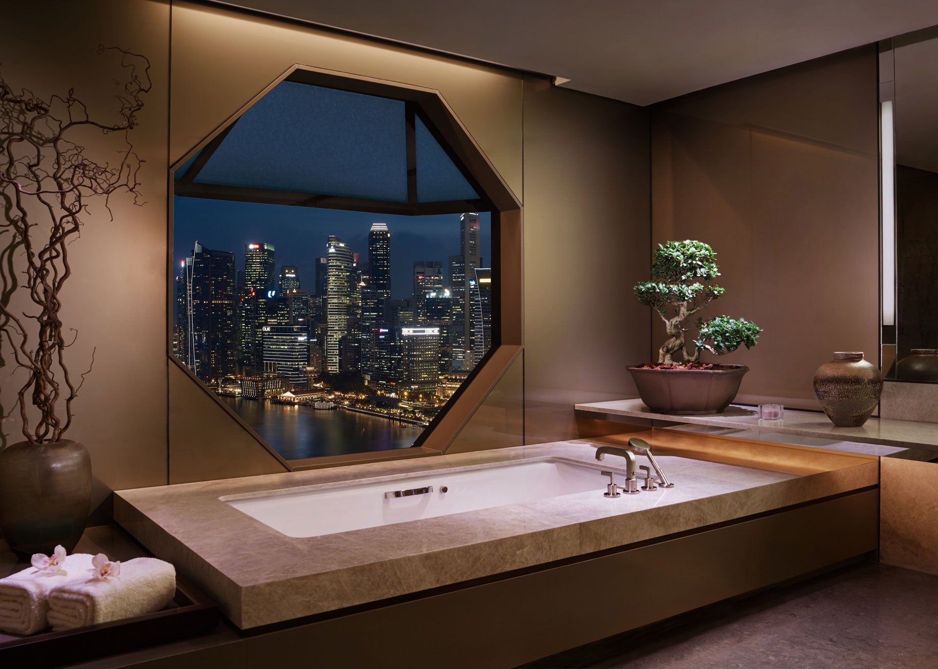 ritz-carlton millenia singapore bathroom
