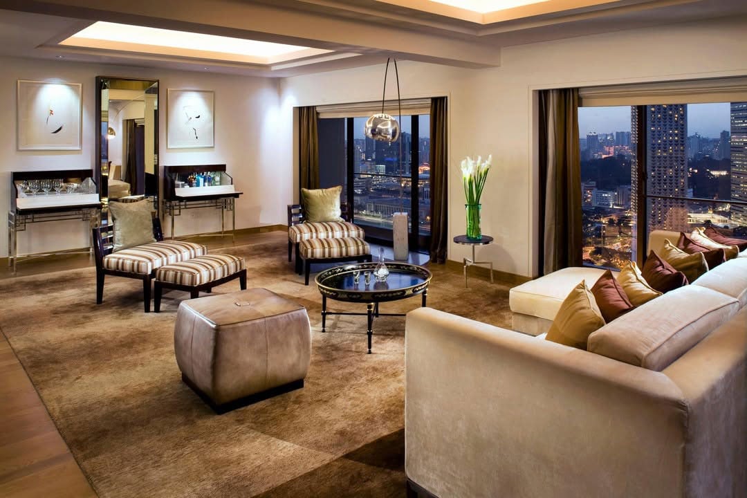 pan pacific singapore pan pacific suite living room