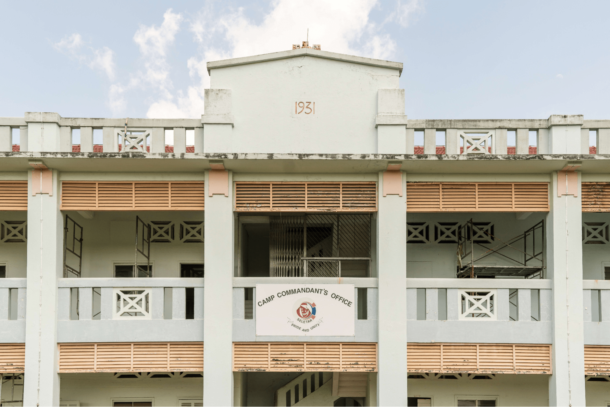 facility once in use as a Camp Commmandant's Office by the SAF 