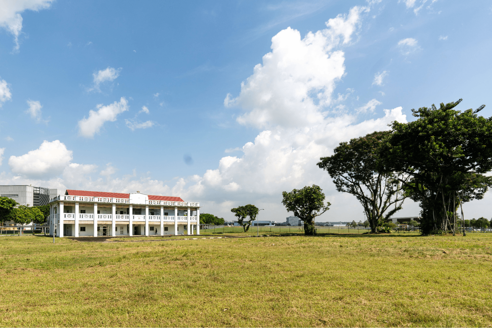 surrounding field near the facility