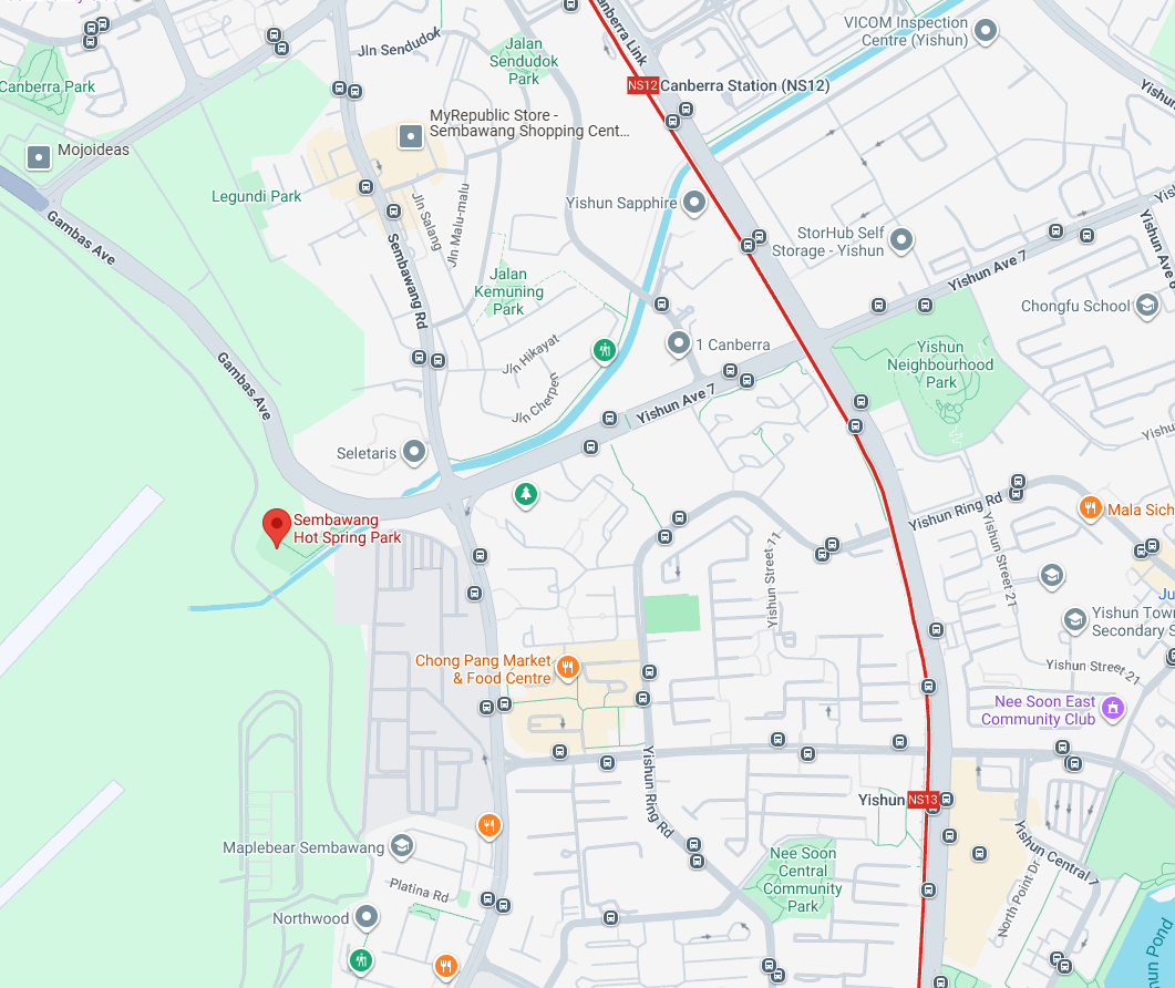 sembawang hot spring park